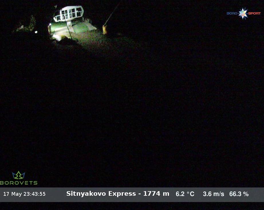 Borovets webcam - Sitnyakovo ski lift